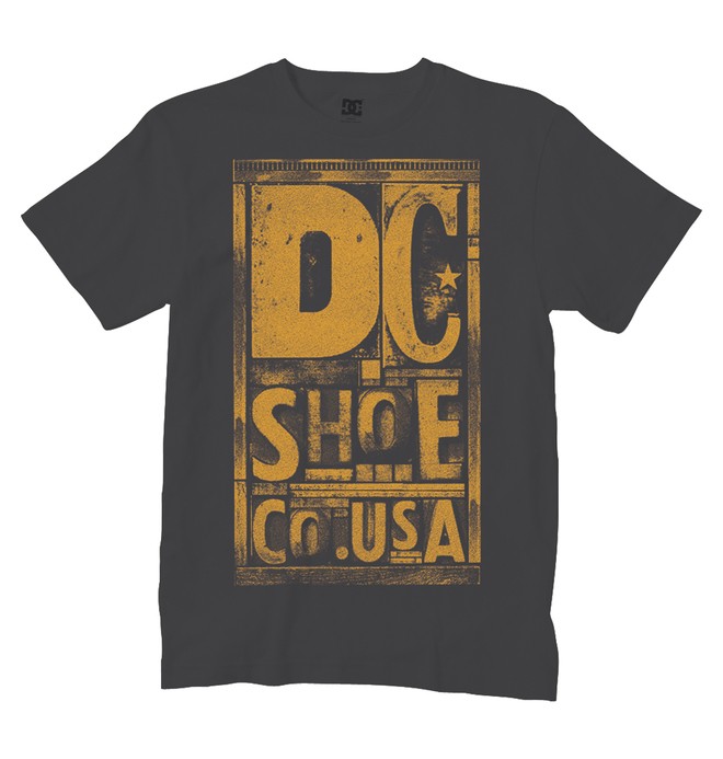 dcshoes, Men's DC Press Tee, PIRATE BLACK (prt) 0 Men's DC Press Tee 51200560 DC Shoes