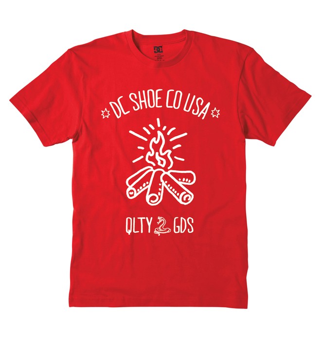 dcshoes, Men's Granger Tee, ATHLETIC RED (ath) 0 Men's Granger Tee 51200583 DC Shoes