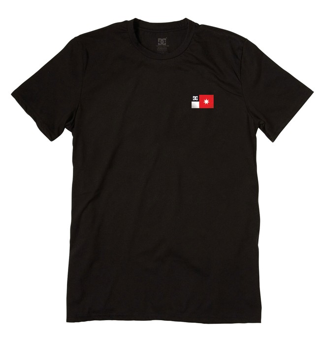 dcshoes, Men's Core Flag Tee, BLACK (blk) 0 Men's Core Flag Tee 51200584 DC Shoes