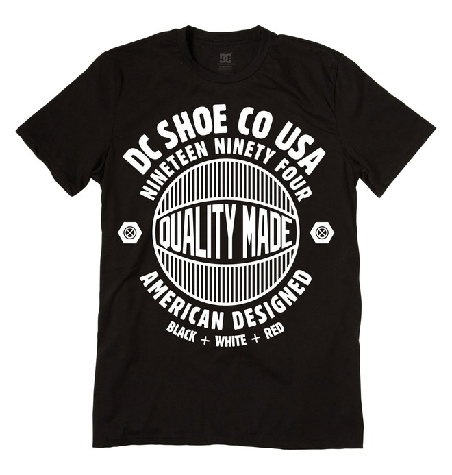 dcshoes, Men's Big Ball Tee, BLACK (blk) 0 Men's Big Ball Tee 51200605 DC Shoes