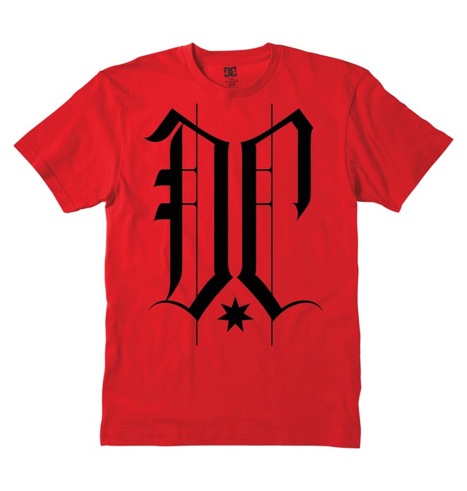 dcshoes, Men's Tough Guy Tee, ATHLETIC RED (ath) 0 Men's Tough Guy Tee 51200607 DC Shoes