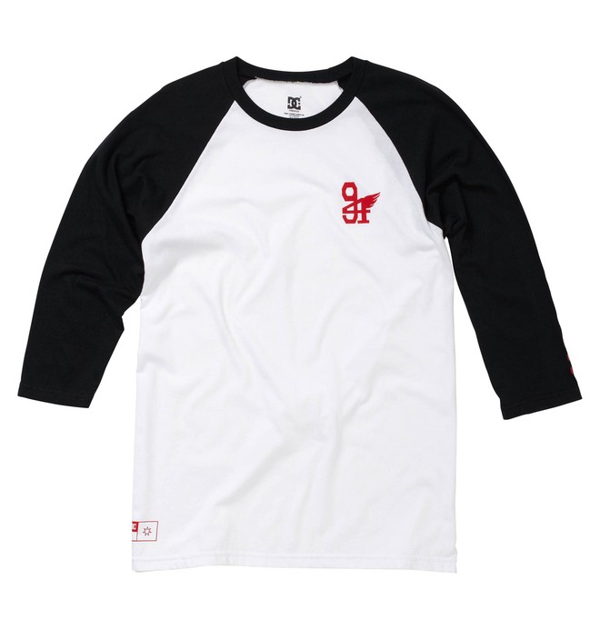 dcshoes, REWIND_RAGLAN, WHITE (wht) 0 REWIND_RAGLAN 51220011 DC Shoes