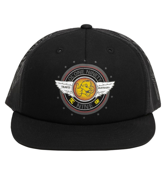dcshoes, Men's Travis Pastraa 99 Hat, BLACK (blk) 0 Men's Travis Pastraa 99 Hat 51300193 DC Shoes