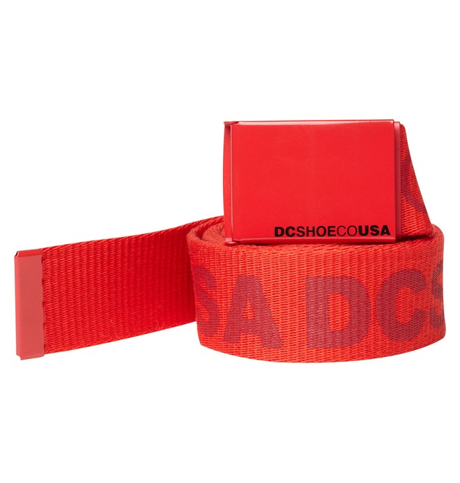 dcshoes, Chinook 5 Belt, ATHLETIC RED (ath) 0 Chinook 5 Belt 51320036 DC Shoes