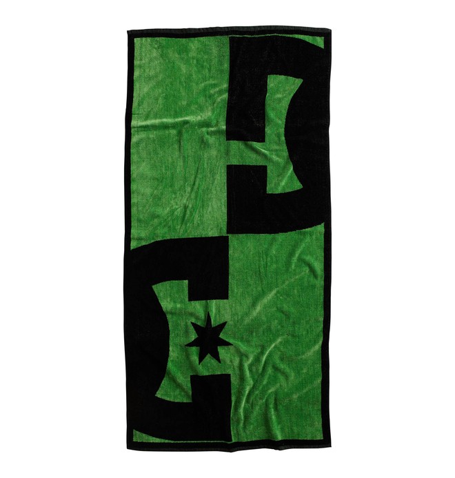 dcshoes, Men's DC Bather Beach Towel, FLUORESCENT GREEN (3fw) 0 Men's DC Bather Beach Towel 51390045 DC Shoes