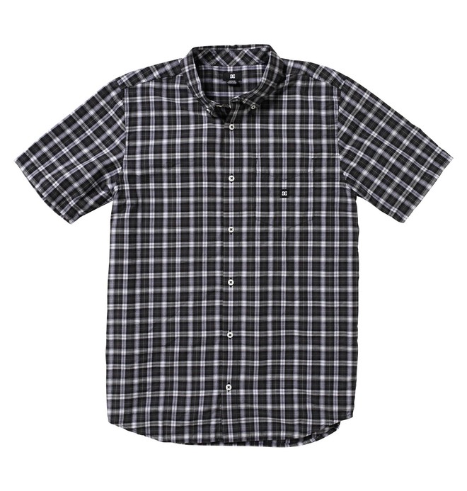 dcshoes, Men's Brimstone Short Sleeve Shirt, BLACK (blk) 0 Men's Brimstone Short Sleeve Shirt 51820083 DC Shoes