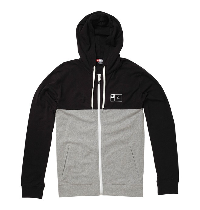 dcshoes, Men's Principle Zip Hoodie, HEATHER GREY (htr) 0 Men's Principle Zip Hoodie 51830124 DC Shoes
