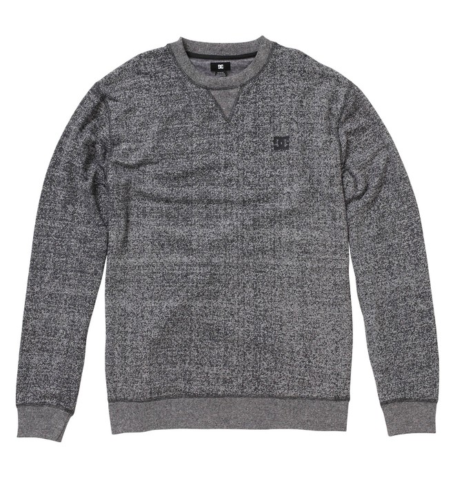 dcshoes, Men's Rebel Crew Sweatshirt, BLACK (blk) 0 Men's Rebel Crew Sweatshirt 51860086 DC Shoes