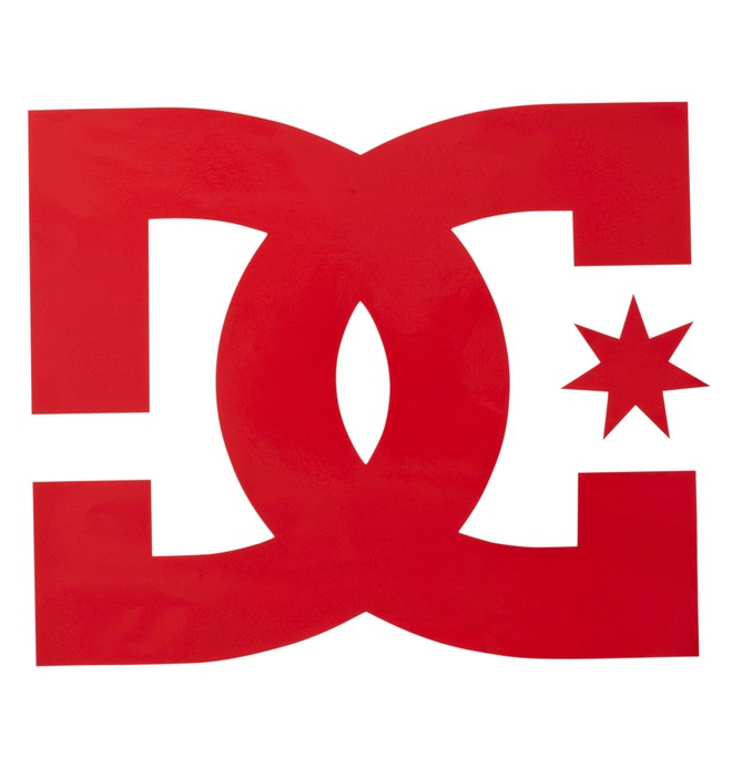 dcshoes, Star Vinyl 7" Sticker - Pack of 25, ATHLETIC RED (ath) 0 Star Vinyl 7" Sticker - Pack of 25 52380002 DC Shoes