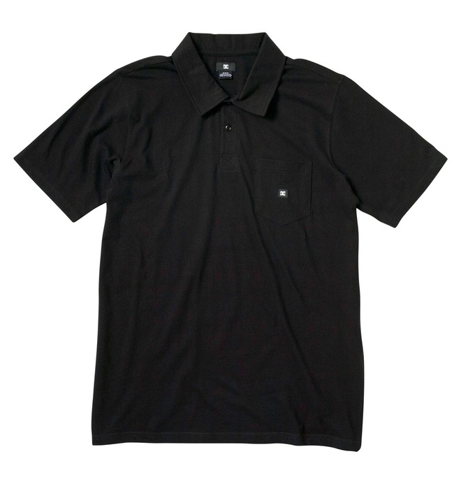 dcshoes, CHOMPER POLO, BLACK (blk) 0 CHOMPER POLO 52860040 DC Shoes