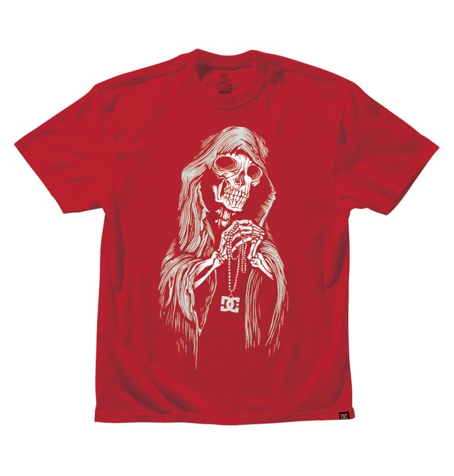 dcshoes, Men's Detlef Tee, ATHLETIC RED (ath) 0 Men's Detlef Tee 53200384 DC Shoes