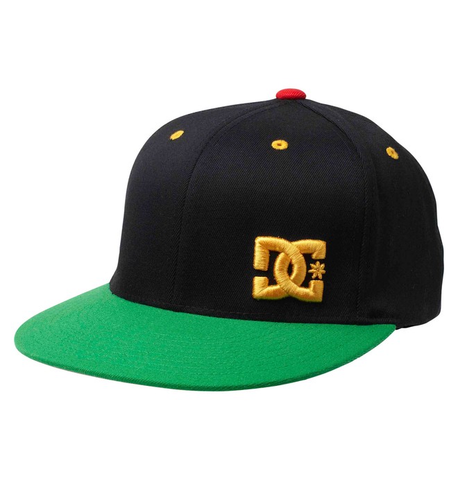 dcshoes, Men's Radical J-FIT Flex Fit Hat, RASTA (9ra) 0 Men's Radical J-FIT Flex Fit Hat 53300111 DC Shoes