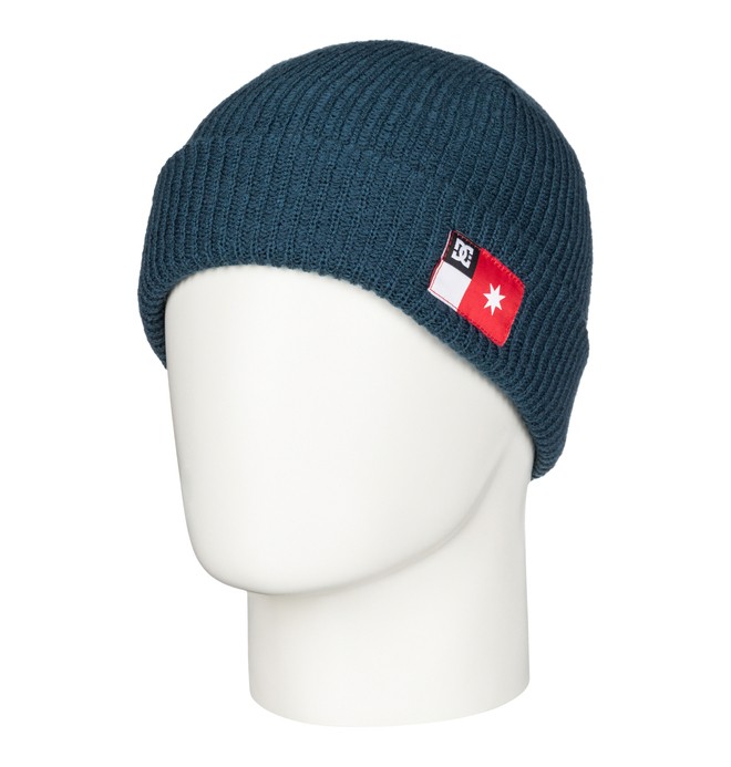 dcshoes, Rickshaw - Cuff Beanie, MAJOLICA BLUE (bsm0) 0 Rickshaw - Cuff Beanie 53310064 DC Shoes