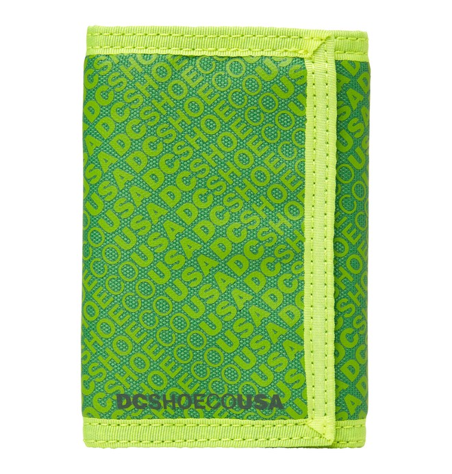 dcshoes, Ripstop 5 Wallet, FLUORESCENT GREEN (3fw) 0 Ripstop 5 Wallet 53330027 DC Shoes