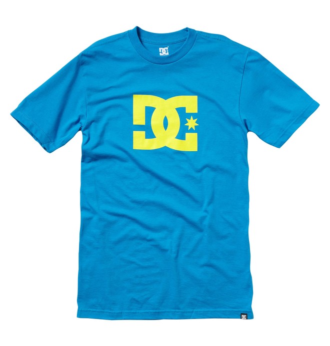 dcshoes, STAR SNOW TEE, BLUE JAY (blj) 0 STAR SNOW TEE 54200077 DC Shoes