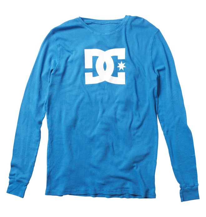 dcshoes, Men's Snowstar Long Sleeve Tee, BLUE JAY (blj) 0 Men's Snowstar Long Sleeve Tee 54210015 DC Shoes