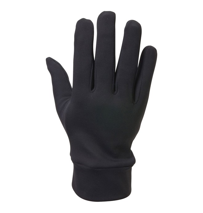 dcshoes, Men's Olos Snowboard Liner Gloves, BLACK (blk) 0 Men's Olos Snowboard Liner Gloves 54671051 DC Shoes