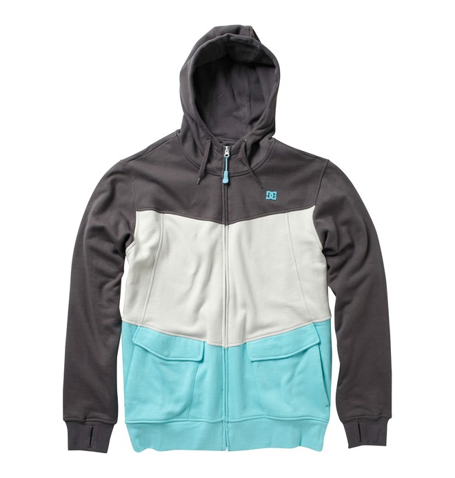 dcshoes, Men's Kupress Zip Hoodie, BLUE RADIANCE/SHADOW (urs) 0 Men's Kupress Zip Hoodie 54860032 DC Shoes