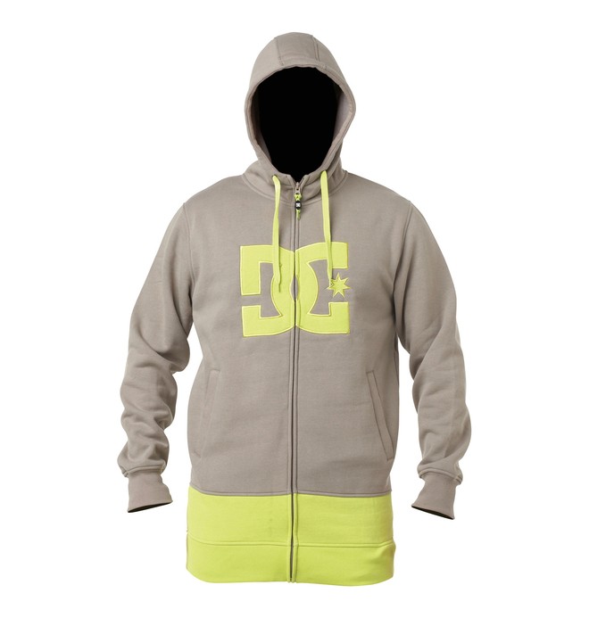 dcshoes, Men's Bromley Zip Hoodie, ALLOY (aly) 0 Men's Bromley Zip Hoodie 54860043 DC Shoes