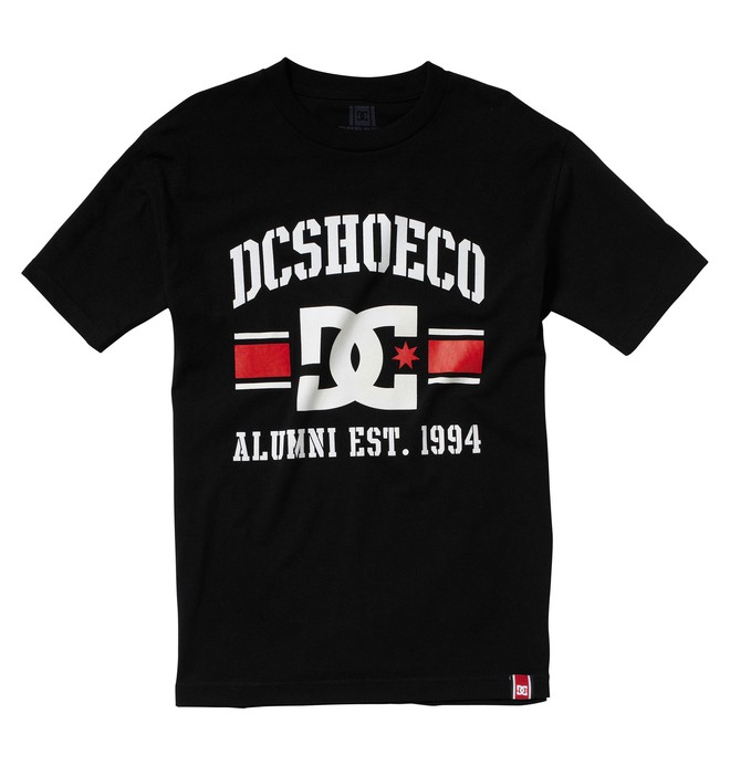 dcshoes, RD ALUMNI TEE, BLACK (blk) 0 RD ALUMNI TEE 55200425 DC Shoes
