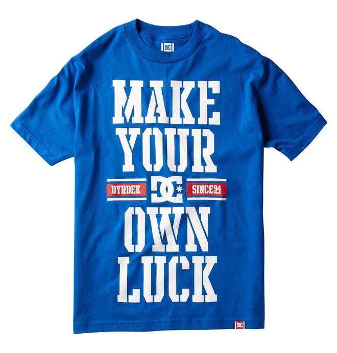 dcshoes, RD ALUMNI LUCK TEE, ROYAL (roy) 0 RD ALUMNI LUCK TEE 55200426 DC Shoes