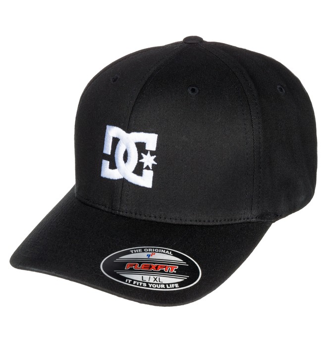 dcshoes, Cap Star 2 - Flexfit Cap für Männer, BLACK (blk) 0 Cap Star 2 - Flexfit Cap für Männer Schwarz 55300096 DC Shoes