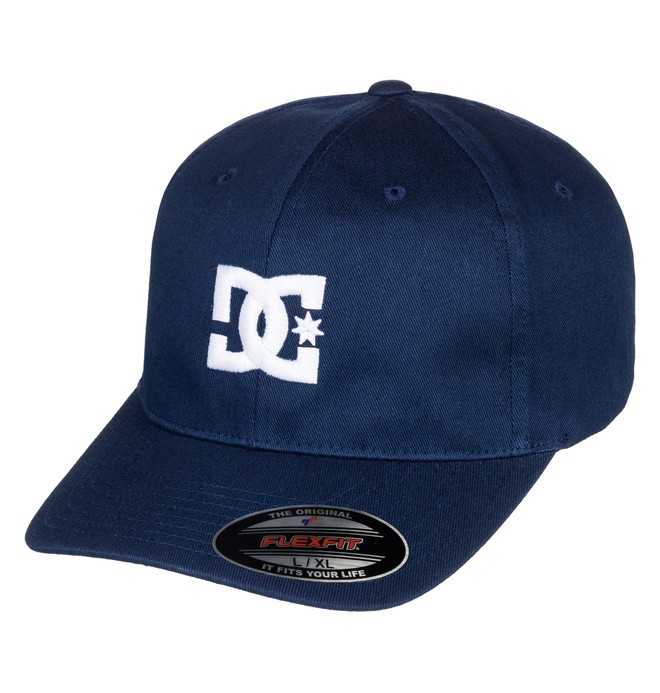 dcshoes, Cap Star 2 - Flexfit Cap für Männer, BLACK IRIS 2 (btl6) 0 Cap Star 2 - Flexfit Cap für Männer Blau 55300096 DC Shoes