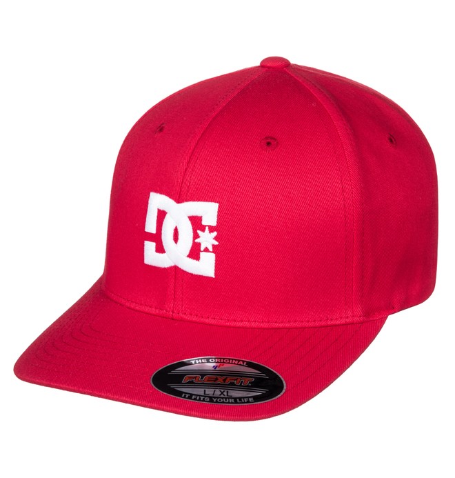 dcshoes, Cap Star 2 - Flexfit Cap für Männer, TANGO RED (rrh0) 0 Cap Star 2 - Flexfit Cap für Männer Rot 55300096 DC Shoes