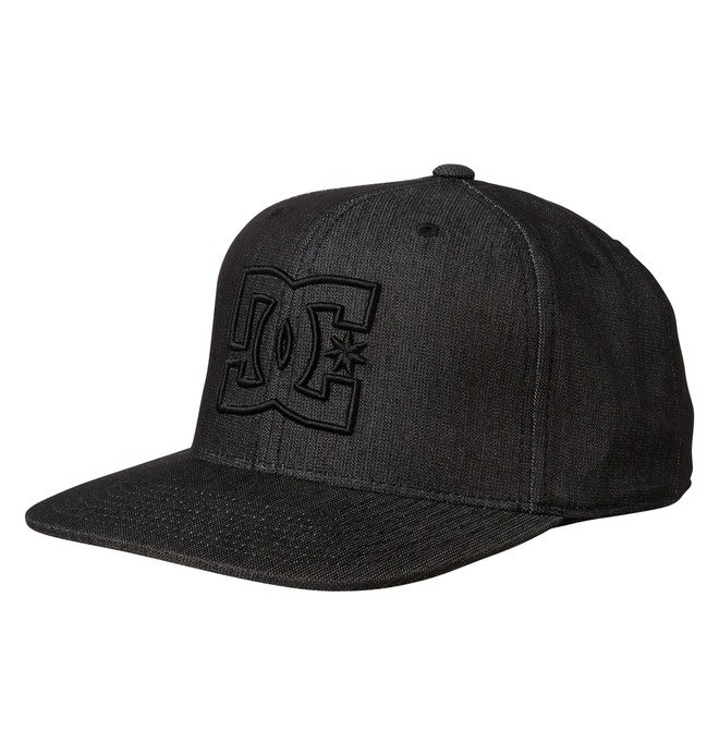 dcshoes, Men's Pinride Flexfit Hat, BLACK (blk) 0 Men's Pinride Flexfit Hat 55300207 DC Shoes