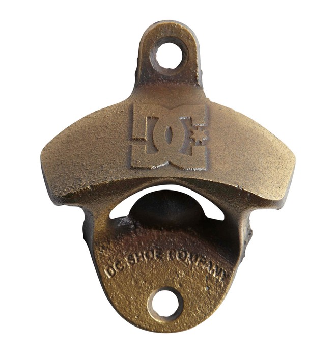 dcshoes, Wallbait Bottle Opener, BRONZE (bro) 0 Wallbait Bottle Opener 55390021 DC Shoes