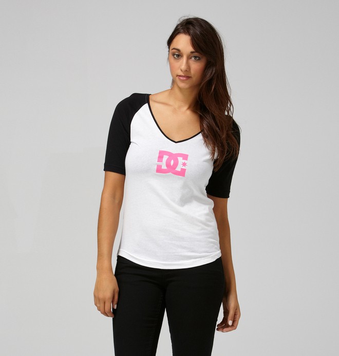 dcshoes, TSTAR RAGLAN, CRAZY PINK (cpr) 0 TSTAR RAGLAN 61220003 DC Shoes