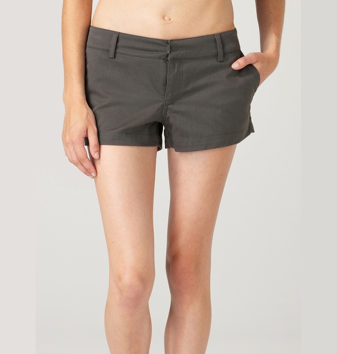 dcshoes, Women's Wilton Shorts, DARK SHADOW (dsd) 0 Women's Wilton Shorts 61410101 DC Shoes