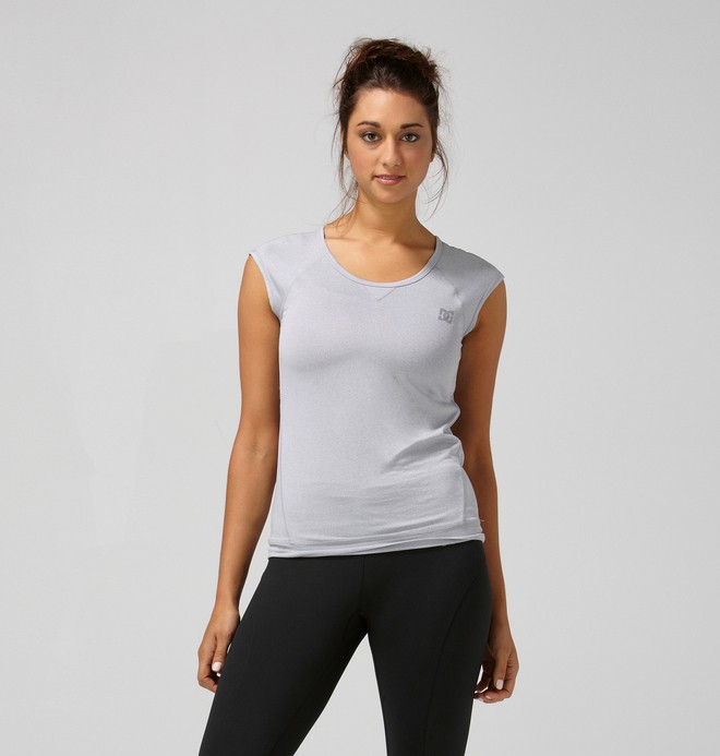 dcshoes, Women's Fit Training Tank, HEATHER GREY (grh) 0 Women's Fit Training Tank 61430107 DC Shoes