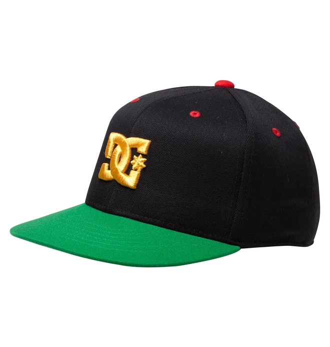 dcshoes, Boys Basebro Hat, RASTA (9ra) 0 Boys Basebro Hat 71300016 DC Shoes