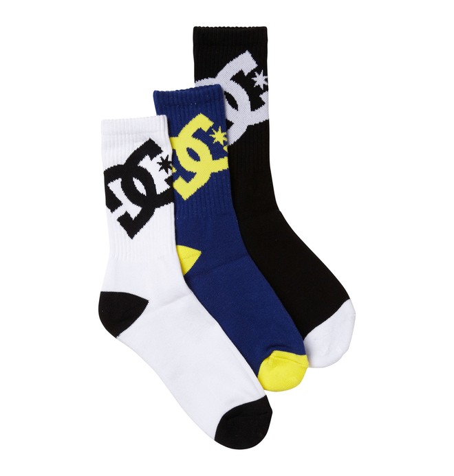 dcshoes, Boy's Lifted Socks, ASSORTED (ast) 0 Boy's Lifted Socks 73340007 DC Shoes
