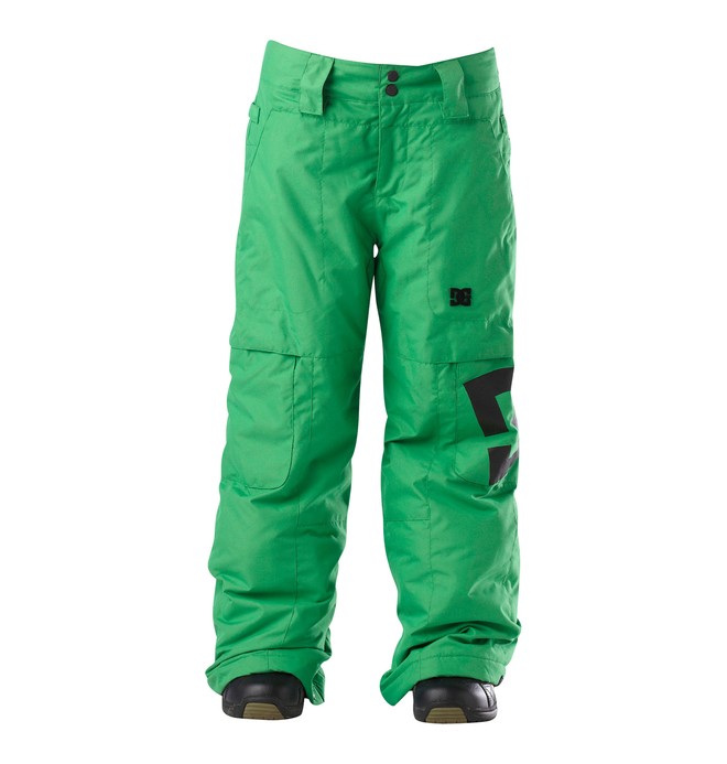 dcshoes, Kids Banshee Snowboard Pants, EMERALD (em0) 0 Kids Banshee Snowboard Pants 74601020 DC Shoes