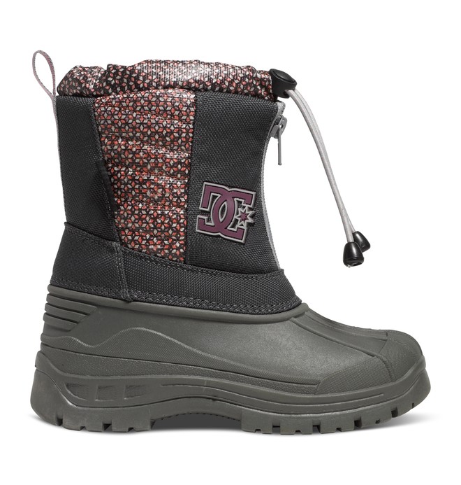 dcshoes, Kids 4-7 Squamish Boots, BATTLESHIP/PINK (shp) 0 Kids 4-7 Squamish Boots ADBB100001 DC Shoes