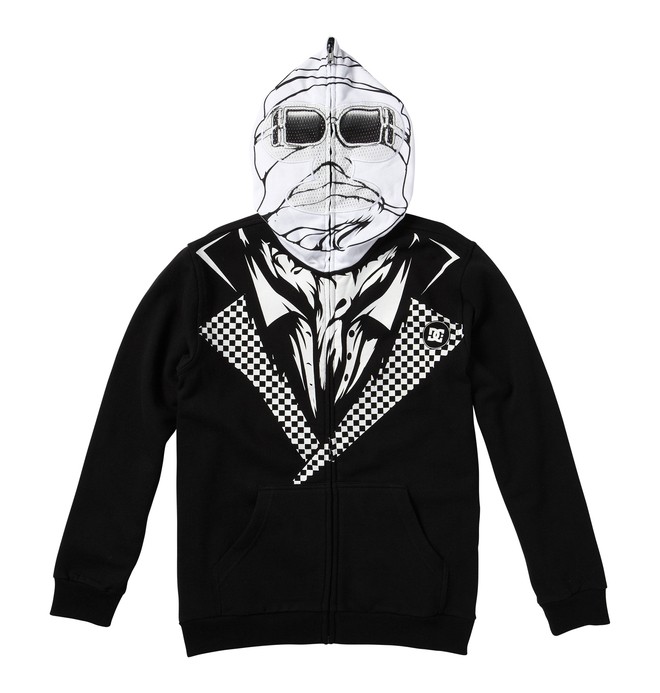 dcshoes, Boy's Invisible Hoodie, BLACK (kvj0) 0 Boy's Invisible Hoodie ADBFT00056 DC Shoes