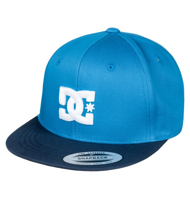 dcshoes, Snappy - Casquette snapback, CAMPUNULA (blv0) 0 Snappy - Casquette snapback Bleu ADBHA00008 DC Shoes