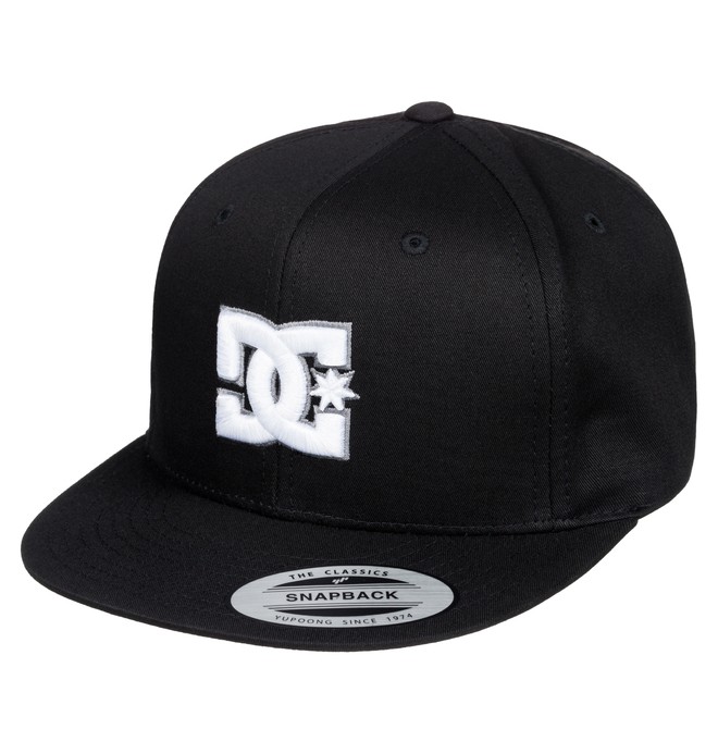 dcshoes, Boy's 8-16 Snappy Snapback Hat, BLACK (kvj0) 0 Boy's 8-16 Snappy Snapback Hat Black ADBHA00008 DC Shoes