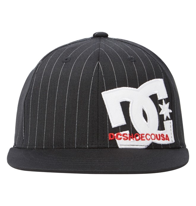 dcshoes, Boy's Franchise Hat, BLACK/WHITE STRIPE (xkkw) 0 Boy's Franchise Hat ADBHA00060 DC Shoes