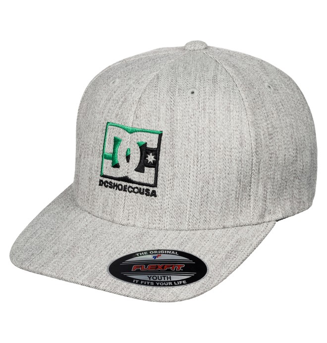 dcshoes, Boy's 8-16 Crosscloud Hat, HEATHER GREY (knfh) 0 Boy's 8-16 Crosscloud Hat ADBHA03025 DC Shoes
