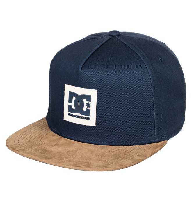 dcshoes, Dacks - Snapback Cap for Boys 8-16, DARK INDIGO (byk0) 0 Dacks - Snapback Cap for Boys 8-16 Blue ADBHA03075 DC Shoes