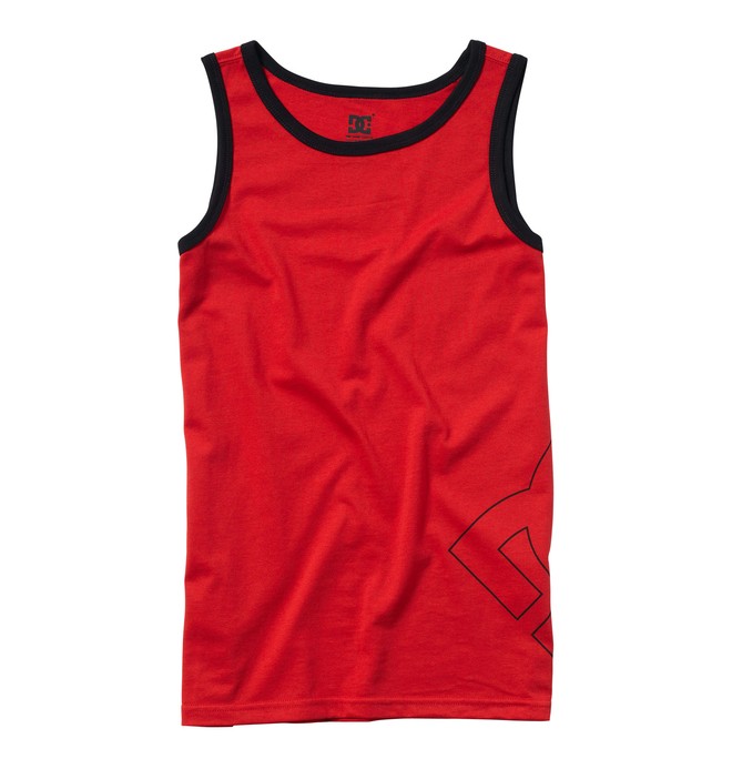 dcshoes, Boy's County Tank, ATHLETIC RED (ath) 0 Boy's County Tank ADBKT00008 DC Shoes