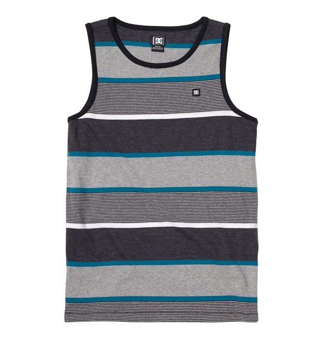 dcshoes, Boy's Matter Tank, BLACK STRIPE (kvj3) 0 Boy's Matter Tank ADBKT00122 DC Shoes