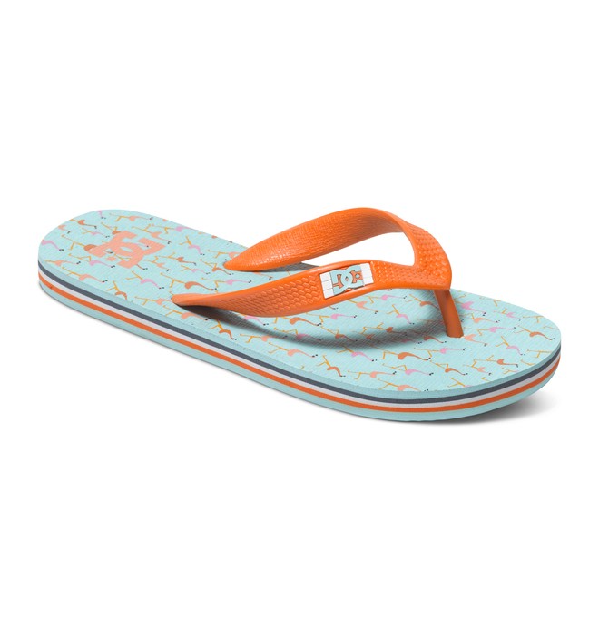 dcshoes, Spray Graffik - Flip-Flops, PINK/BOYSENBERRY (iby) 0 Spray Graffik - Flip-Flops ADBL100008 DC Shoes