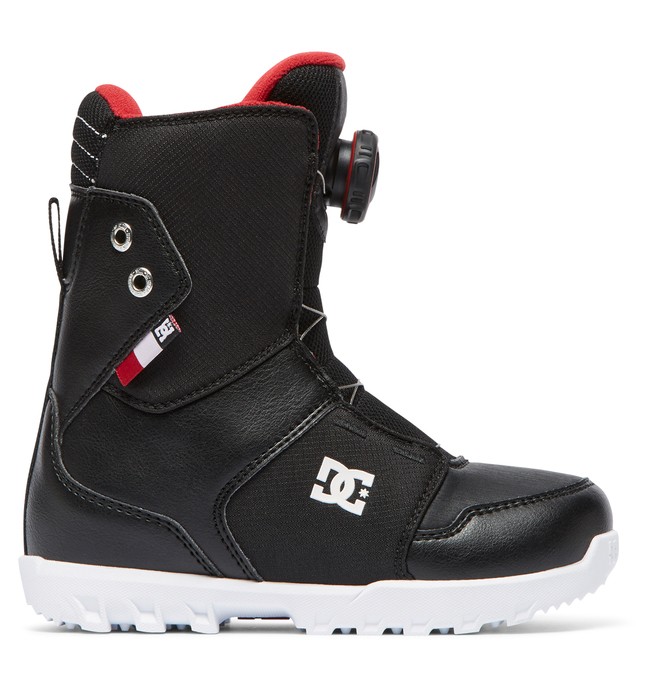 dcshoes, Youth Scout - BOA® Snowboard Boots for Boys, BLACK (blk) 0 Youth Scout - BOA® Snowboard Boots for Boys Black ADBO100005 DC Shoes