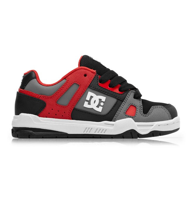 dcshoes, STAG, BLACK/ATHLETIC RED/BATTLESHIP (kab) 0 STAG ADBS100024B DC Shoes