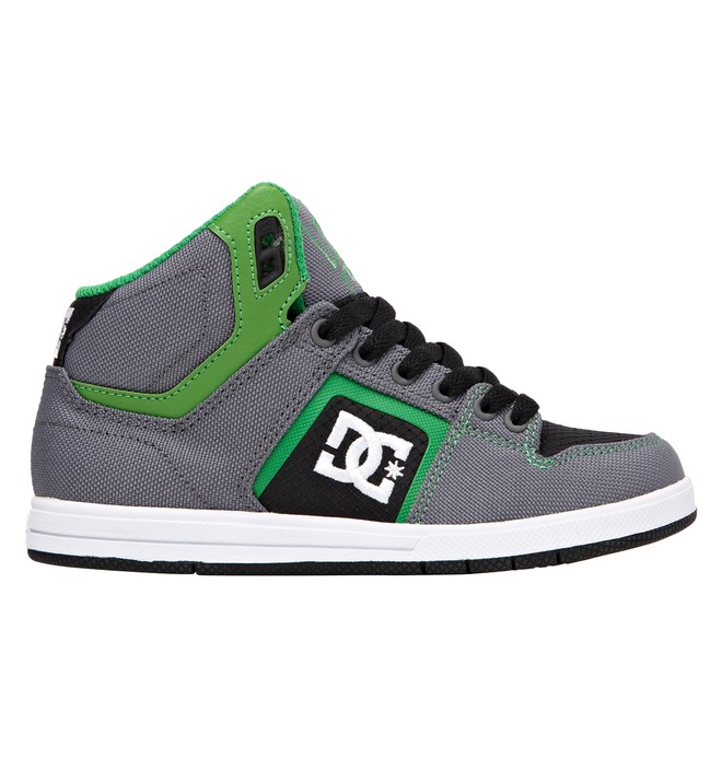dcshoes, DEVASTATOR HIGH TX, GREY/GREEN (ggb) 0 DEVASTATOR HIGH TX ADBS100064 DC Shoes