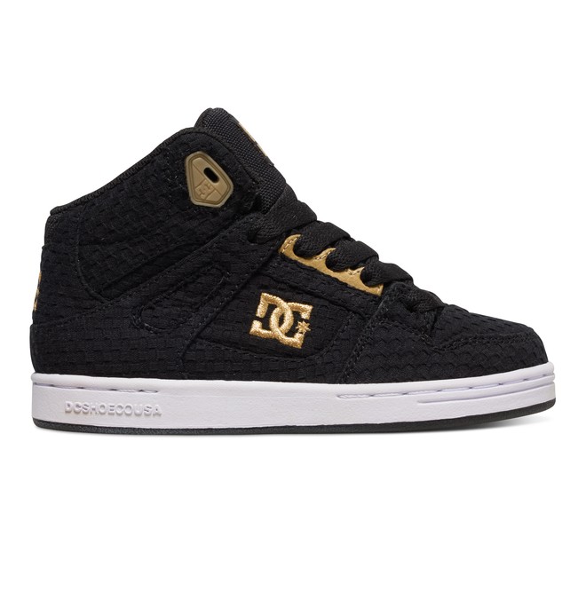 dcshoes, Rebound TX SE - Zapatillas de corte alto, BLACK/GOLD (bg3) 0 Rebound TX SE - Zapatillas de corte alto ADBS100069 DC Shoes